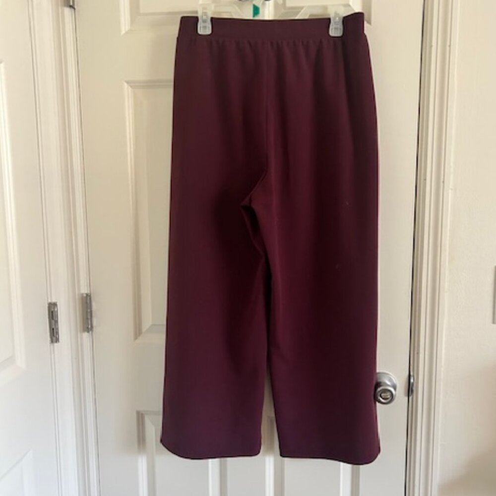 LOFT Pull-on Pants Wine L - Picture 4 of 5